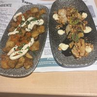 Raices de perejil confitadas pretty amazing too.  at Ambiente Tapas in Leeds