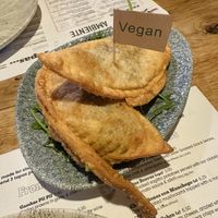 Empanadas de Frijoles (vg)  at Ambiente Tapas in Leeds