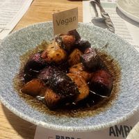 Chorizo y Patatas Veganos (vg)  at Ambiente Tapas in Leeds