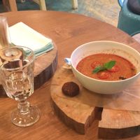 Gazpacho at RA Family in St Petersburg