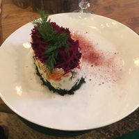 ";The sea under a fur coat";  at RA Family in St Petersburg