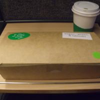 Vegan breakfast (Stockholm to Malmö) at SJ - Swedish Railways in Stockholm