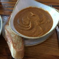 Vegetable curry soup excellent!  Skip the bread. at Pfriem Family Brewers in Hood River