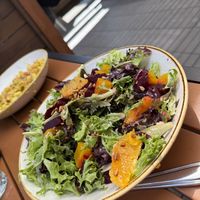 Salad.  Quick toss overabundance lettuce.    at Pfriem Family Brewers in Hood River