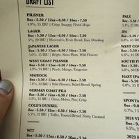 Pilsner heaven  at Pfriem Family Brewers in Hood River