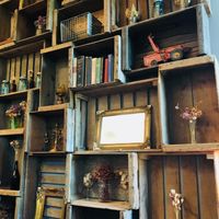 Upstairs decor  at Pfriem Family Brewers in Hood River