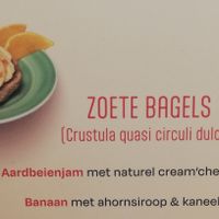 Menu May 2023 - Vegan Sweet Bagel Options at Bagels & Beans - Zwanestraat in Groningen