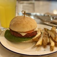 Wild burger made from seitan and jackfruit! at Green Bar in Makati