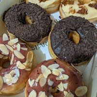 Mango Bacun, Double Chocolate, Blueberry Almond at Green Bar in Makati