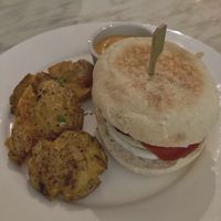 Sausage Egg Muffin  at Green Bar in Makati