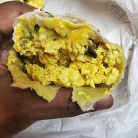 Breakfast burrito at Green Bar in Makati