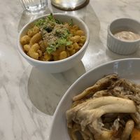 Mac n cheese broccoli   at Green Bar in Makati