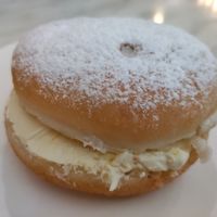 Mango buttercream donut at Green Bar in Makati
