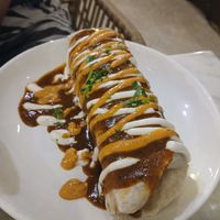 Red burrito at Green Bar in Makati
