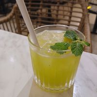 Kiwi cocktail at Green Bar in Makati