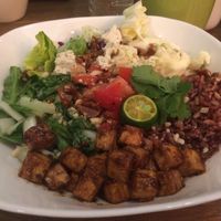 Asian bowl at Green Bar in Makati