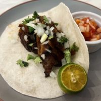 Street taco  at Green Bar in Makati