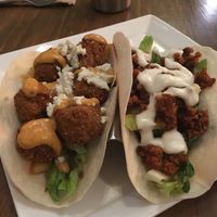 Taco appetisers at Green Bar in Makati
