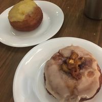 Filled doughnuts  at Green Bar in Makati