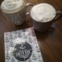 Chaffee late vanilla almond milk at Green Bar in Makati