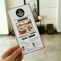 brochure at Green Bar in Makati