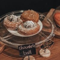 Doughnuts  at Green Bar in Makati