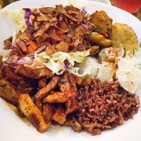 Texas BBQ bowl at Green Bar in Makati