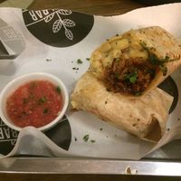 Mac and Cheese burrito at Green Bar in Makati