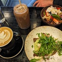 Breakfast at Seedling Cafe - Flinders in Melbourne