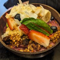 Acai bowl at Seedling Cafe - Flinders in Melbourne
