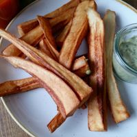 Parsnip fries. at By Lima in Haarlem