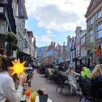 Outside sitting at By Lima in Haarlem