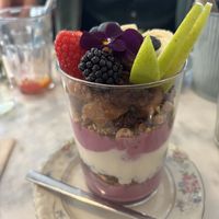 Vegan trifle, zeer smakelijk   at By Lima in Haarlem
