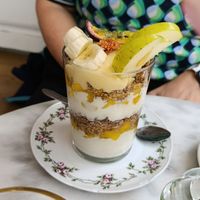 Mango trifle at By Lima in Haarlem