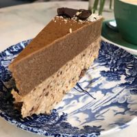Chewy coffee cake  at By Lima in Haarlem