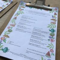 Menu at By Lima in Haarlem