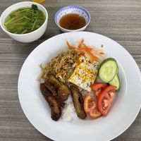 Tofu rice   at Quan Chay 103 in Ho Chi Minh City