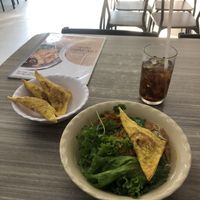 soup + wontons  at Quan Chay 103 in Ho Chi Minh City