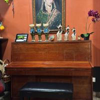 Who can play the piano ?   at The Black Cat Cafe in Kuala Lumpur