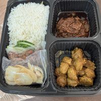 Nasi Lemak Rendang 👍🏻  at The Black Cat Cafe in Kuala Lumpur