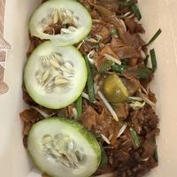 Non-spicy char kway teow 👍🏻  at The Black Cat Cafe in Kuala Lumpur