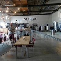 Inside at Oproer Brouwerij in Utrecht