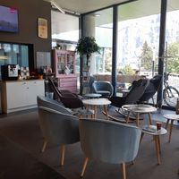 Interior at Hugs & Cups in Murren