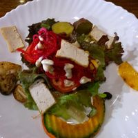 Self-made salad at Khun Churn at Khun Churn in Chiang Mai