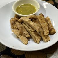 Barbecue mock pork  at Guan Im in Chiang Mai