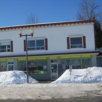 Storefront at Amarante Epicerie Ecologique in Temiscouata-sur-le-lac