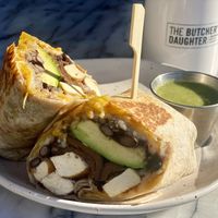 Surfer’s Breakfast made vegan  at The Butcher's Daughter in Venice