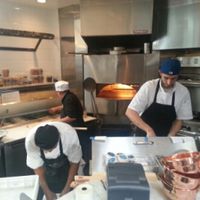 pizza oven at The Butcher's Daughter in Venice