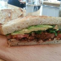 basil blt at The Butcher's Daughter in Venice