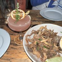 Mushroom calamari  #Veganuary at The Butcher's Daughter in Venice